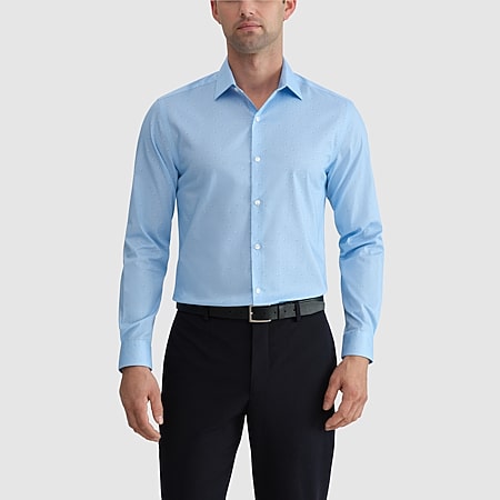 men's extra slim fit stretch dress shirt Express Men's Extra Slim Solid Wrinkle-Resistant Everyday Performance Dress Shirt in Black Large Tall