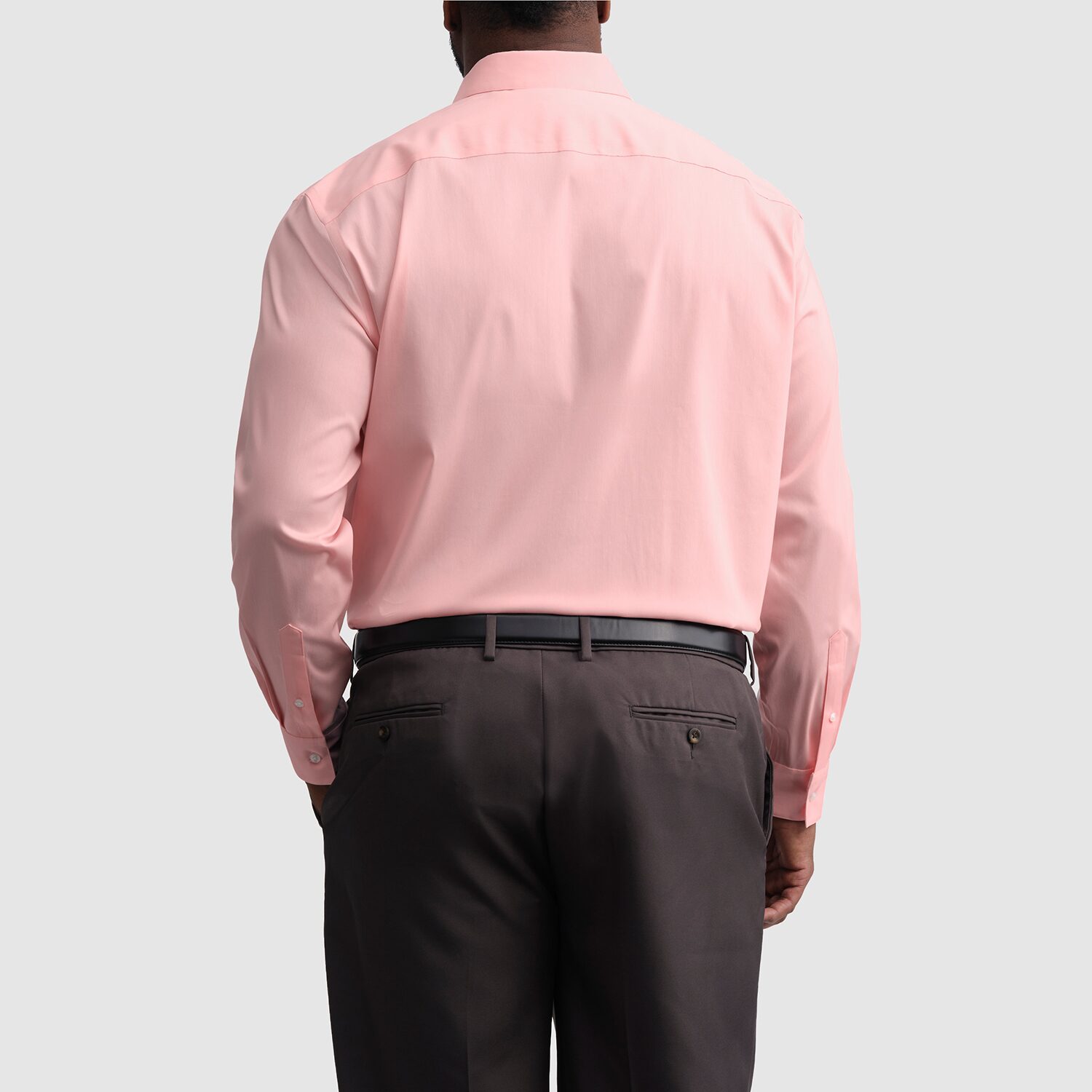 Van Heusen Ultra Flex Big and Tall Mens Regular Fit Stretch Fabric Wrinkle Free Long Sleeve Dress Shirt