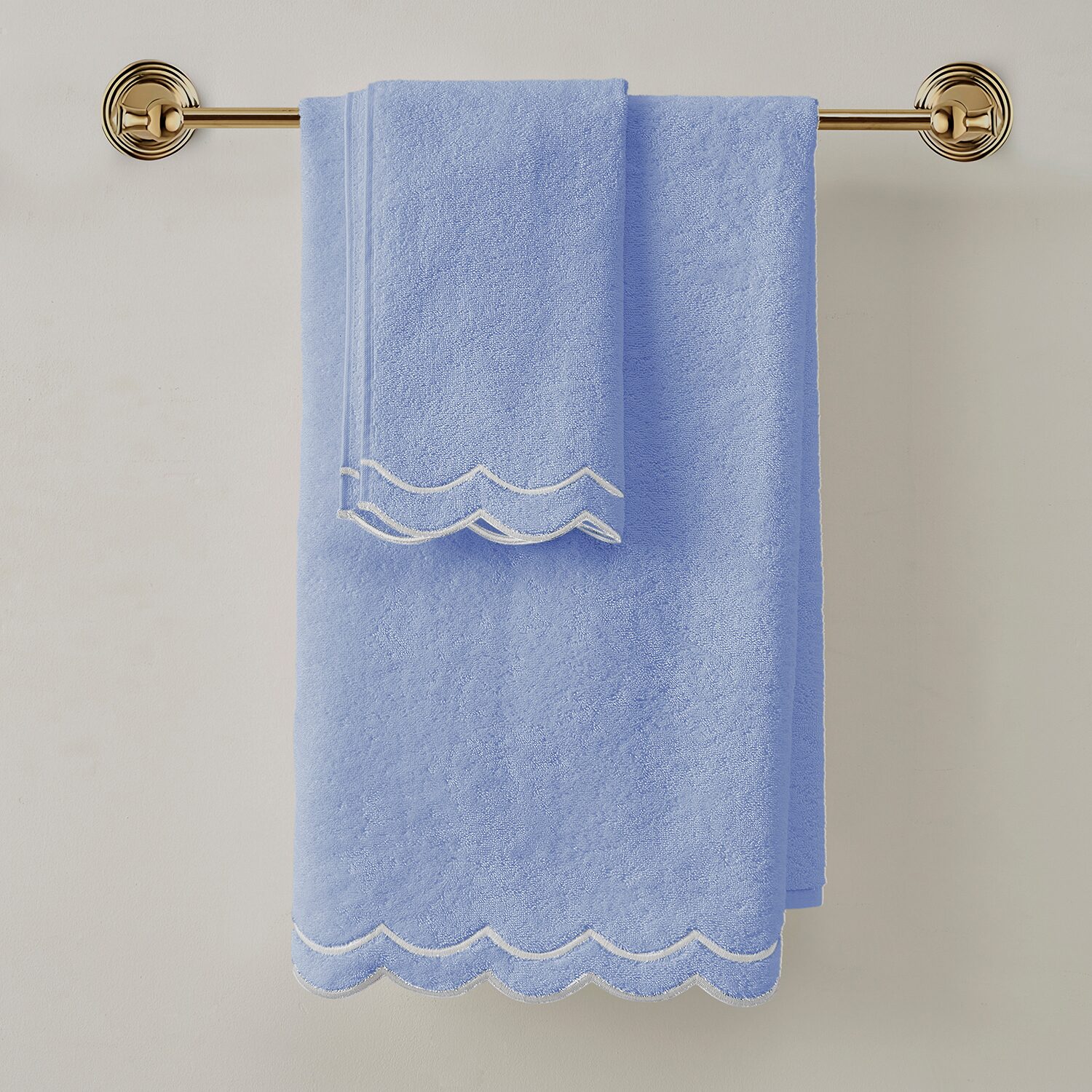 Peri Home Scallop Hand Towel