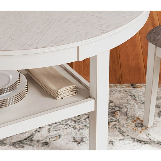 Signature Design by Ashley Eddyberg Dining Table and 4 Chairs