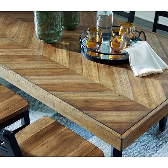Signature Design by Ashley Blair Dining Table and 6 Chairs