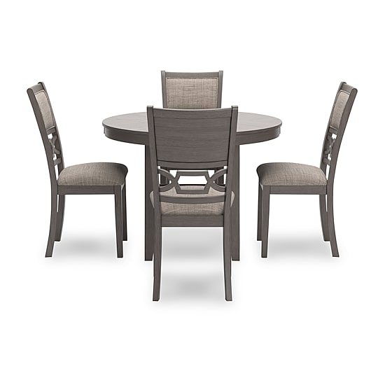 Signature Design by Ashley Wright Dining Table and 4 Chairs