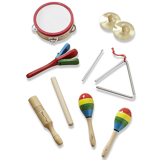 Melissa & Doug Band-In-A-Box Clap! Clang! Tap! Musical Instrument