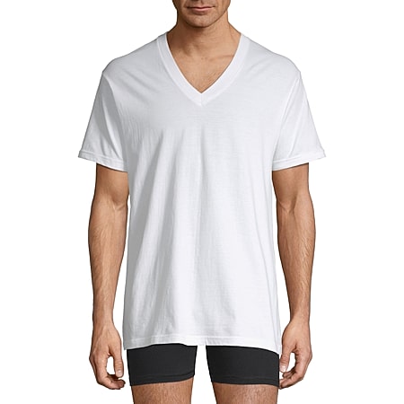 Stafford Super Soft Mens 4 Pack Short Sleeve Crew Neck T-Shirt