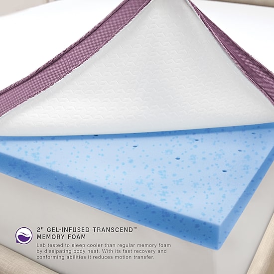 SensorPEDIC® Advanced Cool 2" Memory Foam Topper