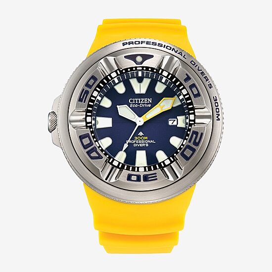 Citizen Promaster Mens Yellow Strap Watch Bj8058-06l