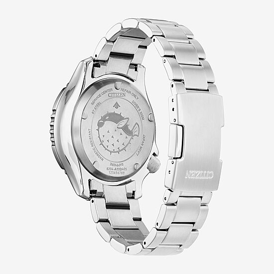 Citizen Mens Automatic Silver Tone Stainless Steel Bracelet Watch Ny0136-52l