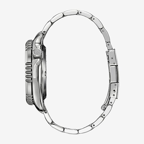 Citizen Mens Automatic Silver Tone Stainless Steel Bracelet Watch Ny0136-52l