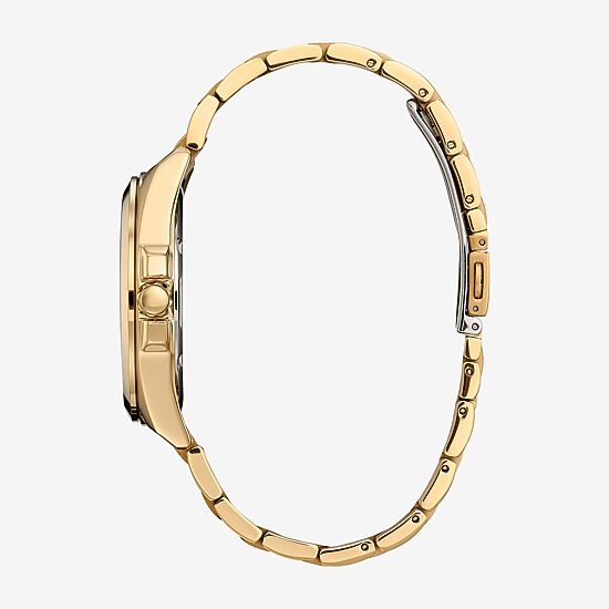 Citizen Peyten Mens Gold Tone Stainless Steel Bracelet Watch Bm7532-54l