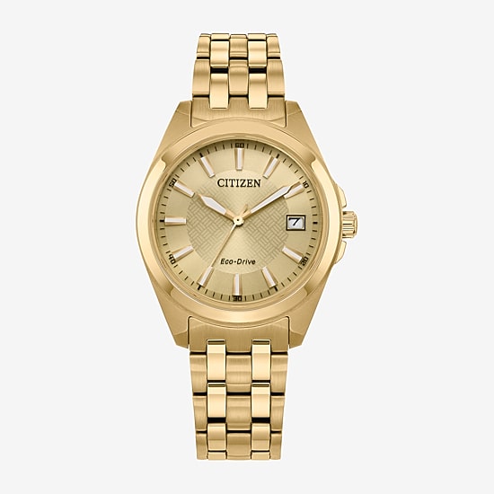 Citizen Peyten Womens Gold Tone Stainless Steel Bracelet Watch Eo1222-50p