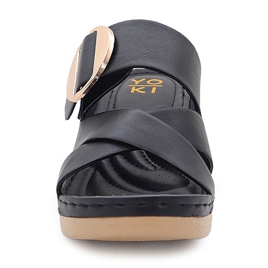 Yoki Irena Womens Round Work Shoes