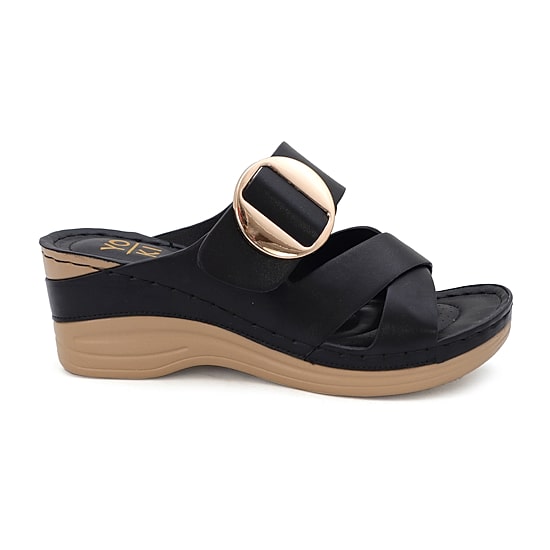 Yoki Irena Womens Round Work Shoes