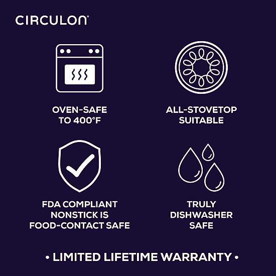 Circulon A1 Series 12" Glass Lid
