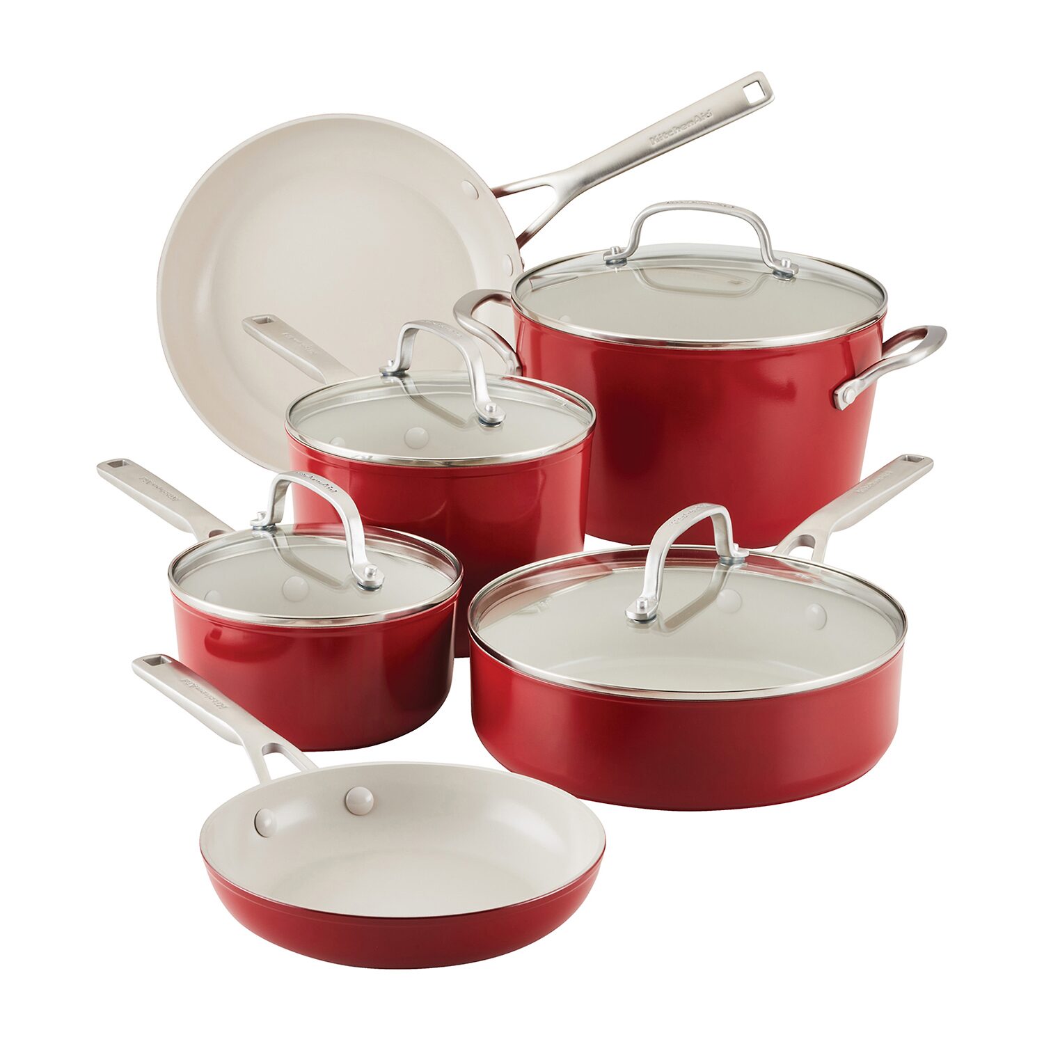 KitchenAid Ceramic 10-pc. Non-Stick Cookware Set