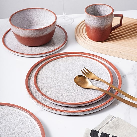 Stone + Lain Vince 16-pc. Stoneware Dinnerware Set