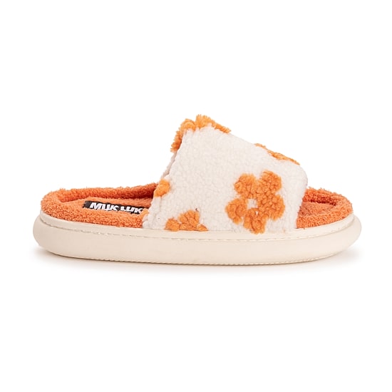 Muk Luks Marsai Slide Womens Memory Foam Slip-On Slippers