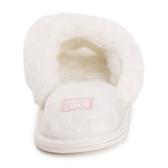 Muk Luks Sariah Slide Womens Memory Foam Slip-On Slippers