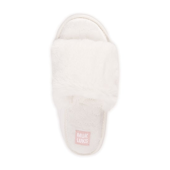 Muk Luks Sariah Slide Womens Memory Foam Slip-On Slippers