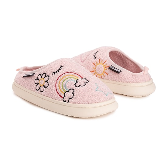 Muk Luks Luan Womens Memory Foam Clog Slippers