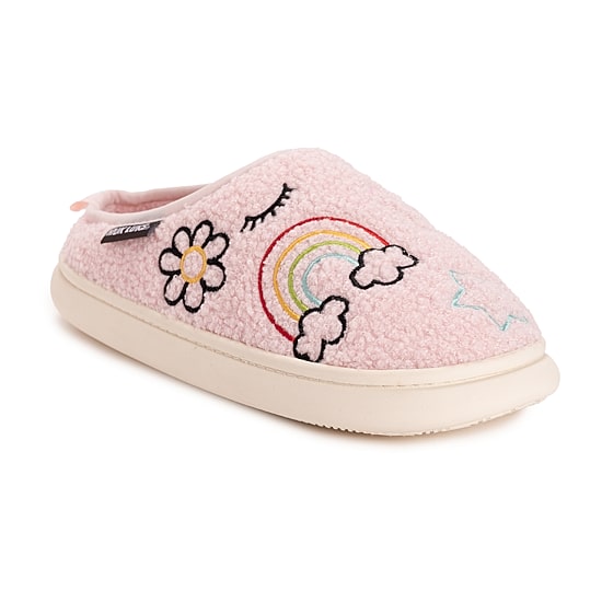 Muk Luks Luan Womens Memory Foam Clog Slippers