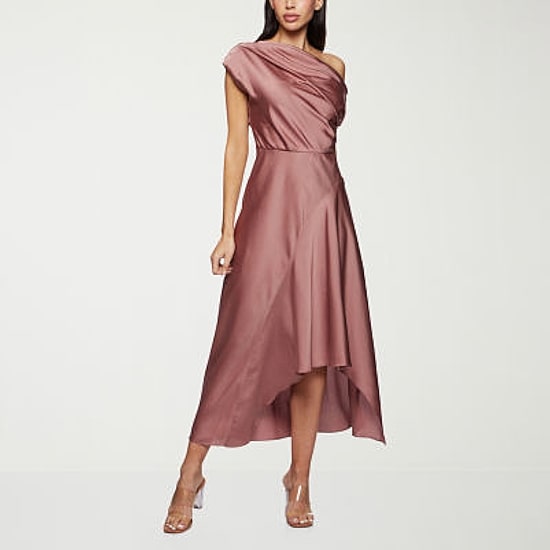 premier amour womens short sleeve midi fit + flare dress DP0206202507122274M?impolicy=product_detail&height=550&width=550