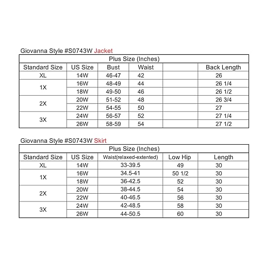 Giovanna Signature 2-pc. Skirt Suit-Plus
