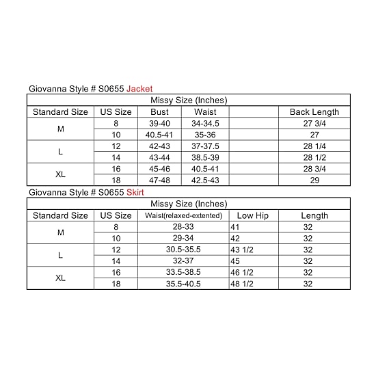 Giovanna Signature 2-pc. Skirt Suit
