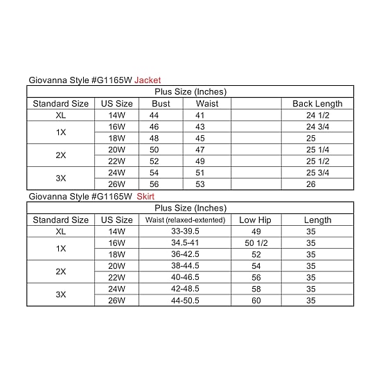 Giovanna Collection 2-pc. Brocade Skirt Suit-Plus