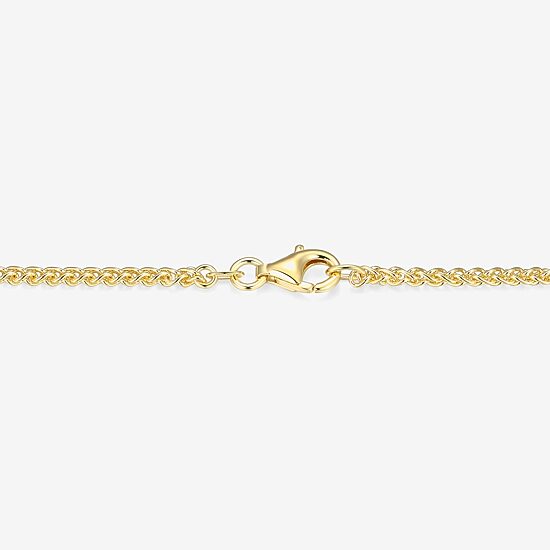 Mens 3 3/4 CT. T.W. Cubic Zirconia 18K Gold Over Silver Round 22 Inch Pendant Necklace