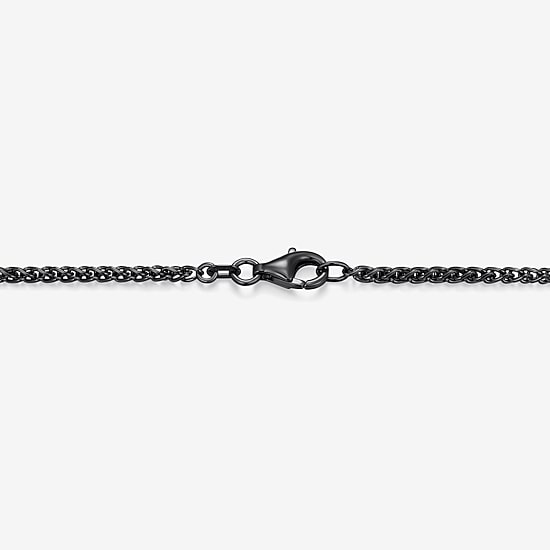 Mens 3 5/8 Ct. T.W. Cubic Zirconia Sterling Silver Round 22 Inch Pendant Necklace