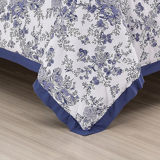 Laurel Manor Toile Garden Comforter Set
