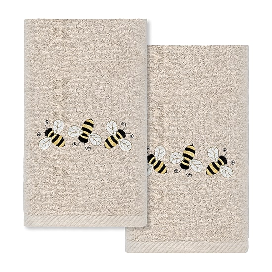Linum Home Textiles Primavera Embroidered 2-pc. Hand Towel