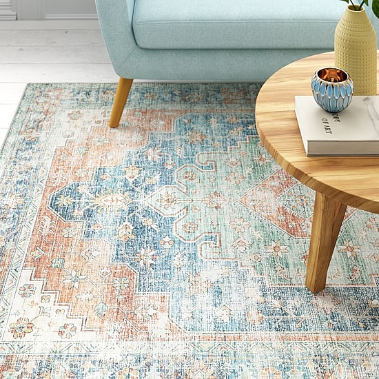 Covington Home Marcel Center Medallion Indoor Rectangular Area Rug