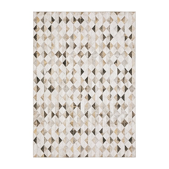 Covington Home Marcel Faux Hide Diamonds Indoor Rectangular Area Rug