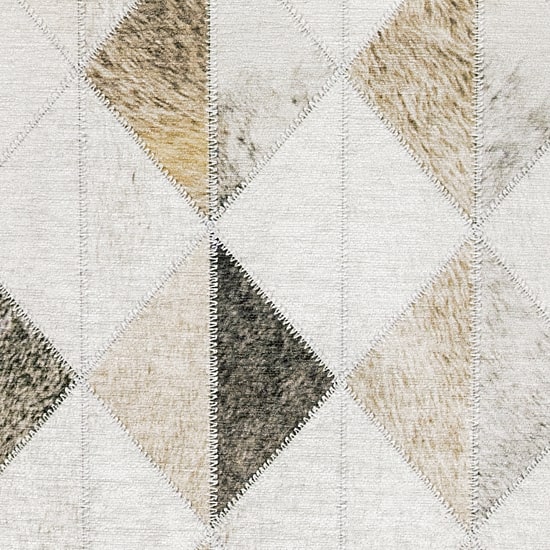 Covington Home Marcel Faux Hide Diamonds Indoor Rectangular Area Rug