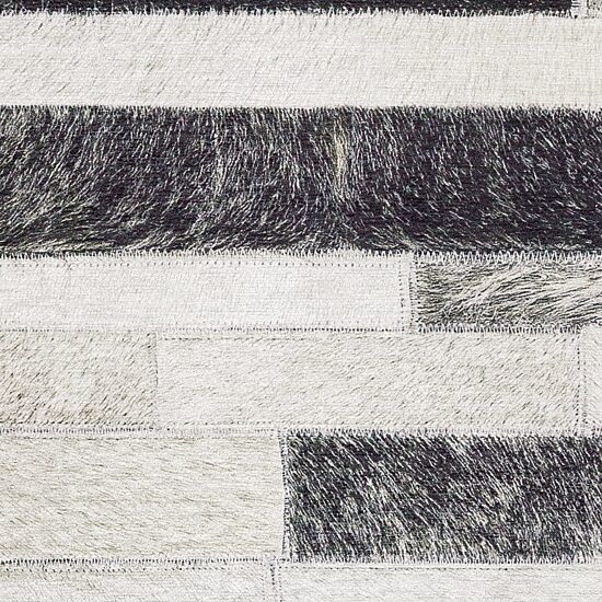 Covington Home Marcel Faux Hide Geo Stripes Indoor Rectangular Area Rug
