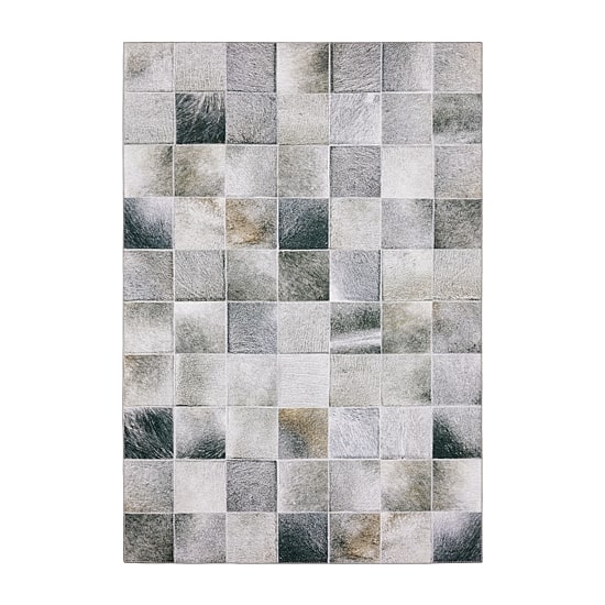 Covington Home Marcel Faux Hide Blocks Indoor Rectangular Area Rug