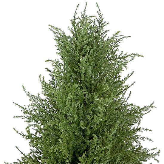 Northlight 5ft Real Touch™ Cedar Pine Arborvitae In Urn Style Pot Artificial Tree