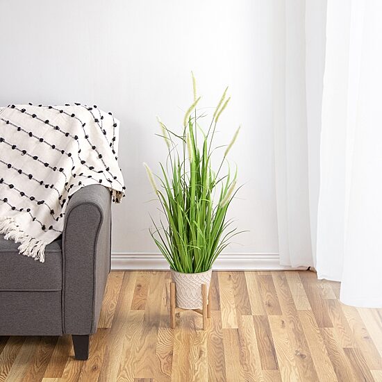 Northlight 36in Potted Green Onion Artificial Plant