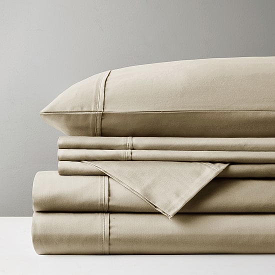 Madison Park 800tc Sateen Easy Care Wrinkle Resistant Sheet Set