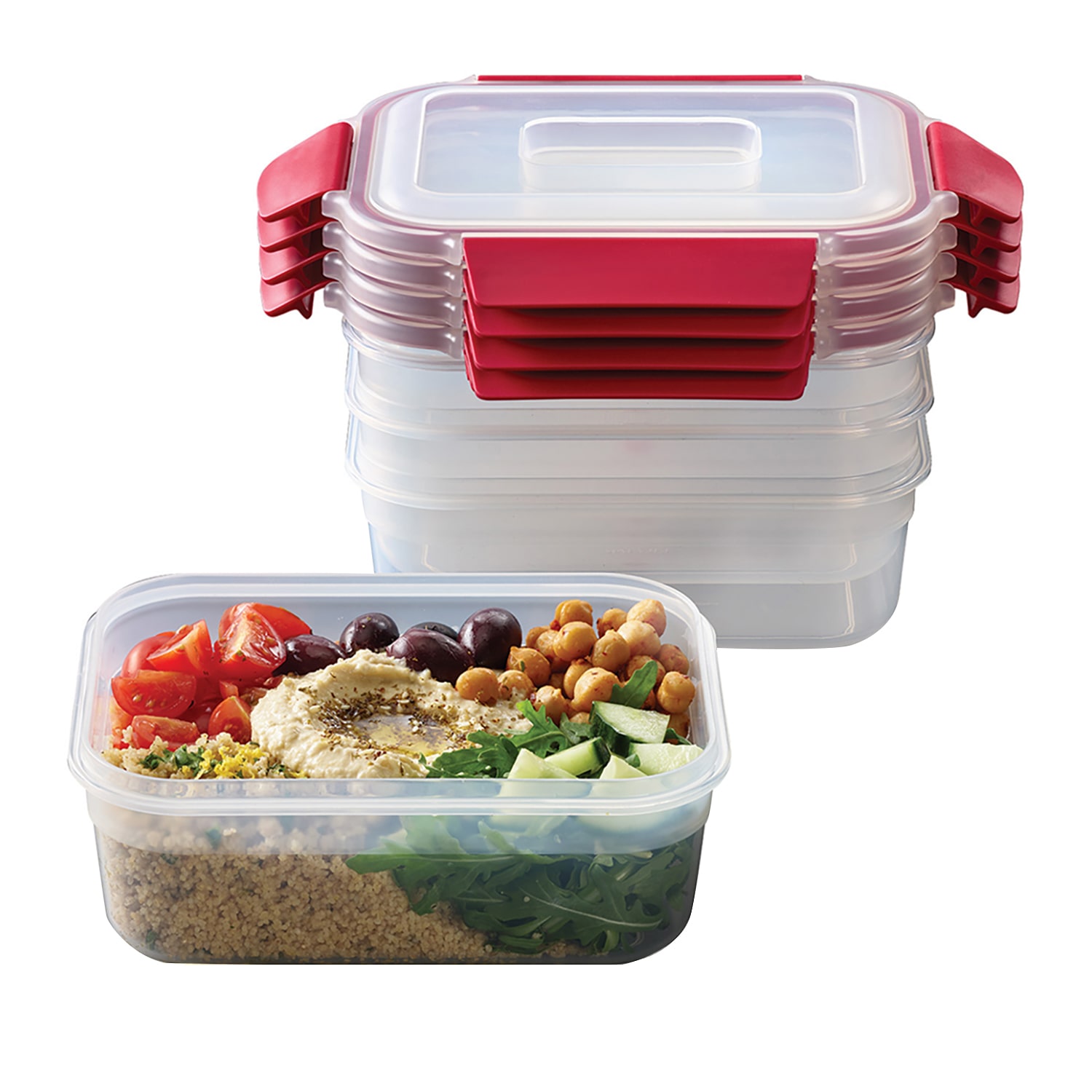 Joseph Joseph Nest Lock 8-pc. Rectangular Food Storage Set