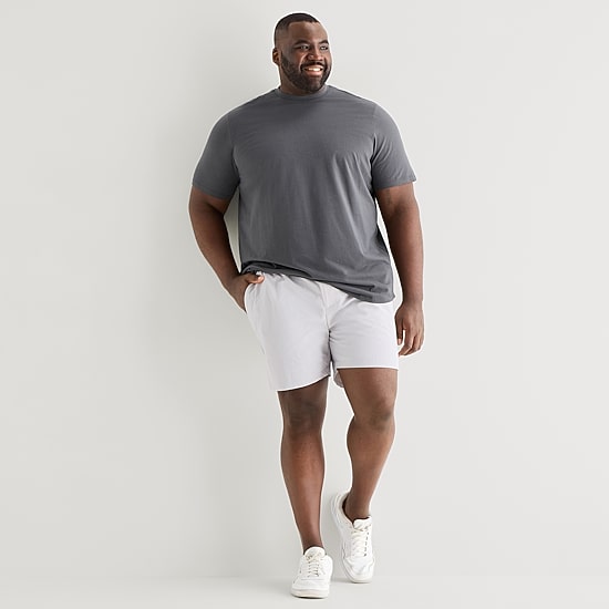 Stylus Mens Big and Tall Drawstring Waist Pull-On Short
