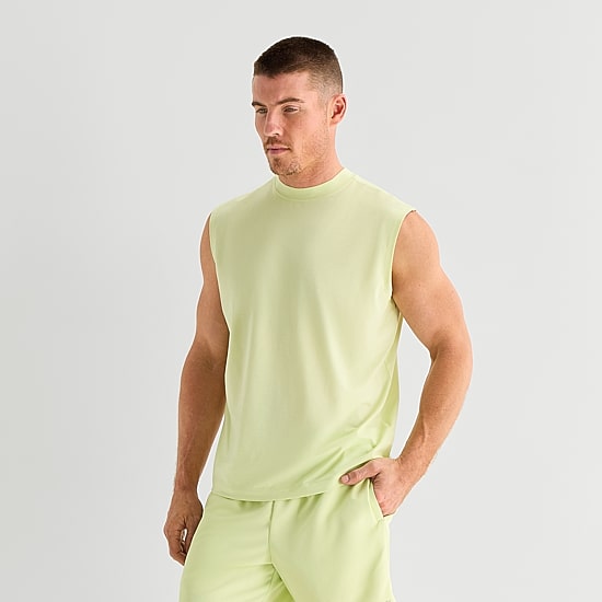 Xersion Mens Crew Neck Sleeveless Muscle T-Shirt