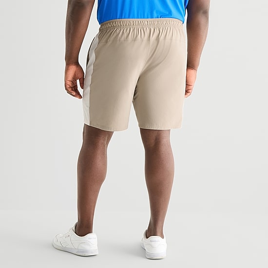 Shaquille O'Neal XLG™ Active Mens 8" Big and Tall Moisture Wicking Workout Shorts