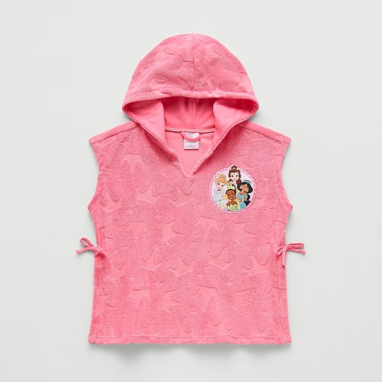 Disney Collection Little & Big Kid Girls Princess Knit Dress Swimsuit Cover-Up