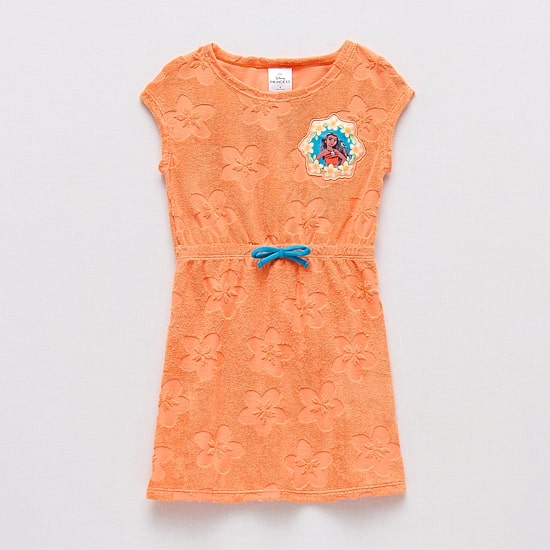 Disney Collection Little & Big Kid Girls Princess Moana Knit Dress Swimsuit Cover-Up