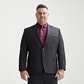 Shaquille O'Neal XLG™ Mens Big and Tall Stretch Fabric Classic Fit Suit Jacket