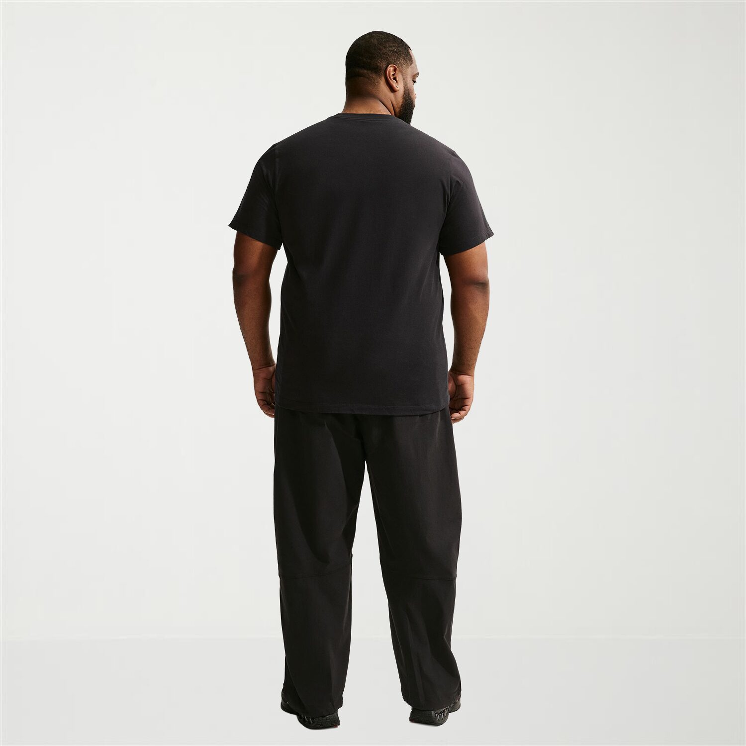 Nike Just Do It Mens Crew Neck Short Sleeve Classic Fit Big and Tall Graphic T-Shirt