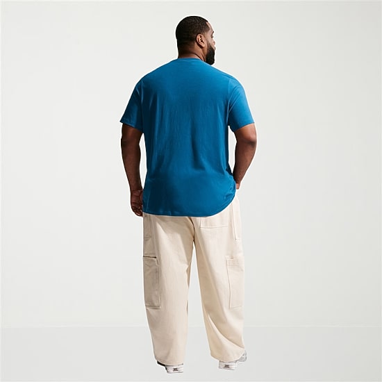Nike Just Do It Mens Crew Neck Short Sleeve Classic Fit Big and Tall Graphic T-Shirt