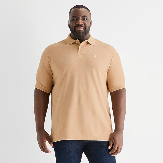 U.S. Polo Assn. Ultimate Pique Big and Tall Mens Classic Fit Short Sleeve Polo Shirt